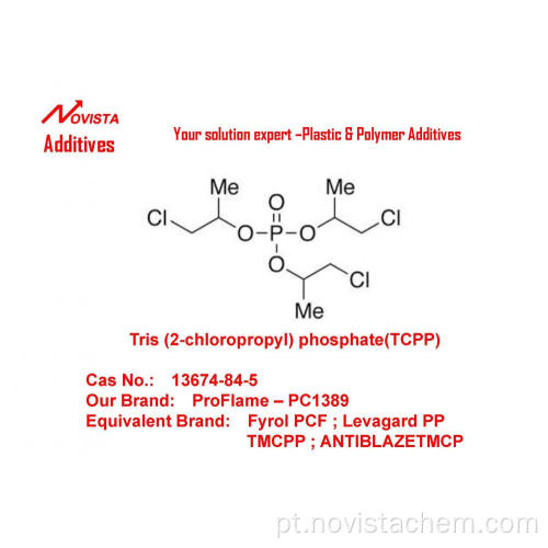 Tris (2-cloropropil) Fosfato TCPP poliuretano retardador de chama PU